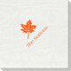Little Autumn Leaf Moire Napkins Image 2 of 2
